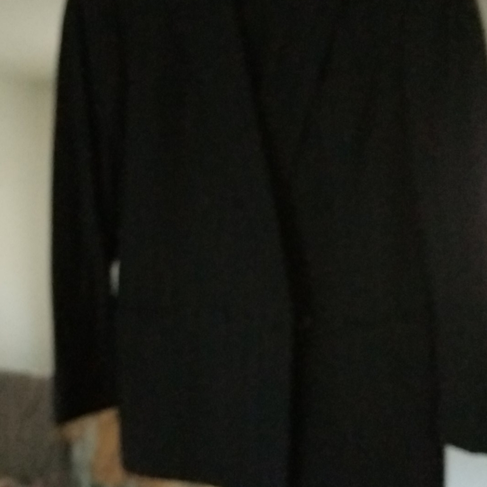 Men's black 2 piece suit Italian made